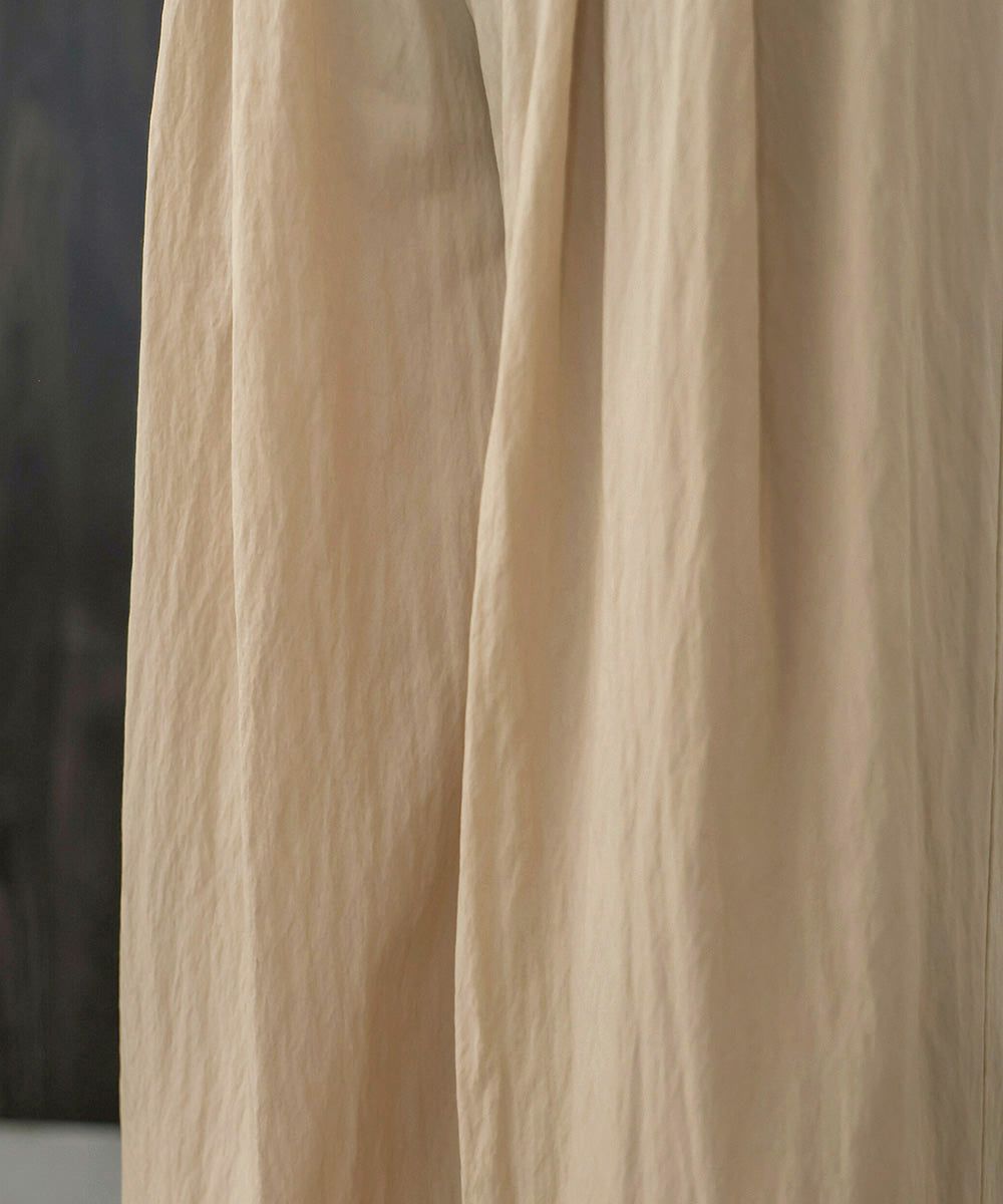 日本 Bab - 時尚美型垂墜感長褲-米杏