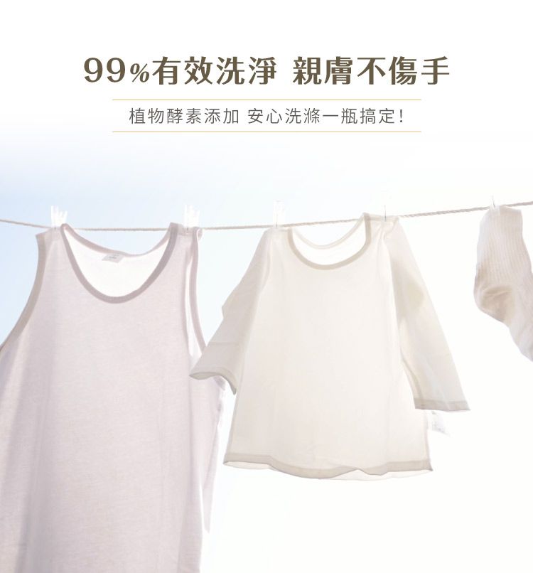 歐美淨 - 植萃酵素-衣物手洗精-500ml