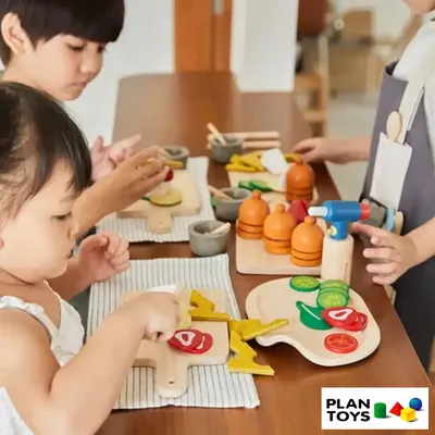 泰國高質感木質玩具【PlanToys】家家酒玩具｜小月齡啟蒙教具