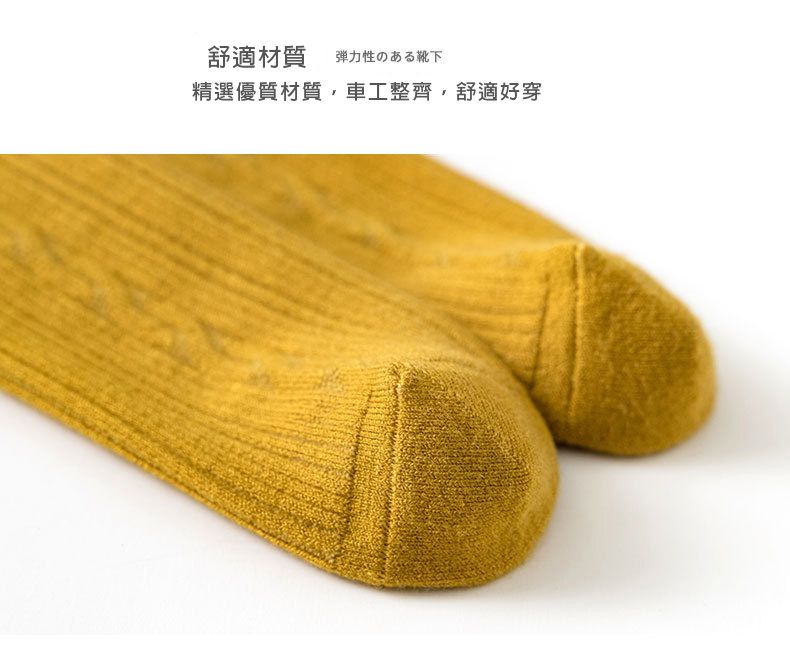 兒童麻花蝴蝶結中筒襪-灰色 (ONE SIZE (建議腳長16-21cm))