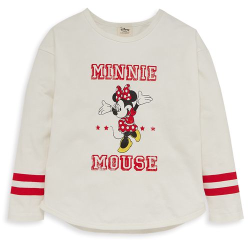 麗嬰房 Disney - 米妮系列運動甜心上-白色