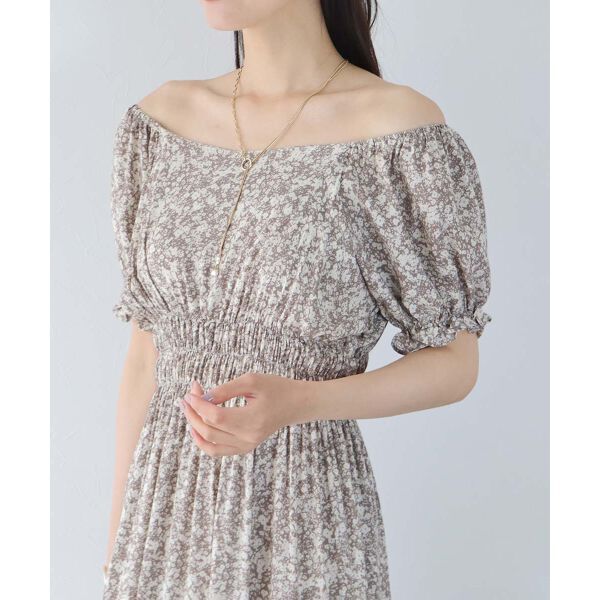 日本 BLUE EAST - 甜美氣質泡泡袖收腰洋裝-薄荷綠