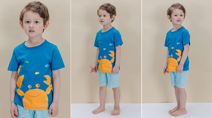 韓國 Sopoliini 童趣北歐風☺ 夏季純棉套裝 / 家居服