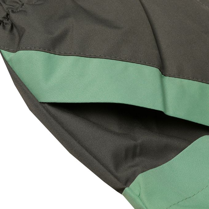 akachan honpo - 防潑水夾克-內裡刷毛-綠色