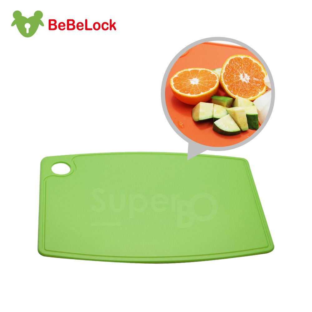 韓國BeBeLock - 離乳食幼兒砧板-綠