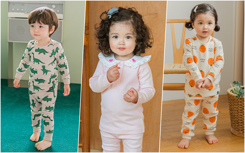 韓國 Cordi-i - 桃皮絨長袖家居服-黃金獅子