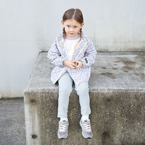 日本 b-ROOM - 潑水加工 連帽2WAY防風外套(附收納袋)-恐龍-軍綠