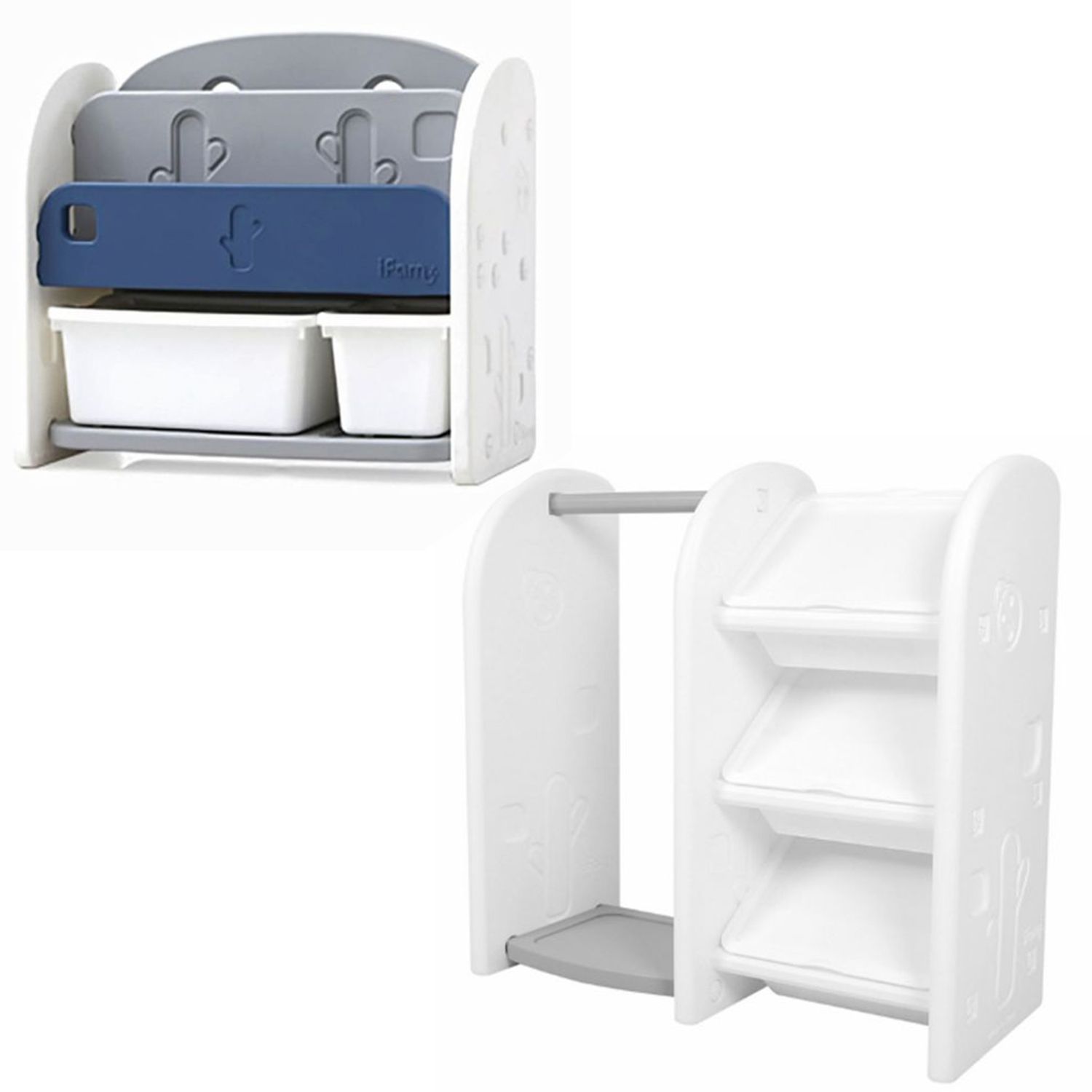 【韓國 ifam】夢幻兒童收納家具 書架收納組、多功能收納櫃