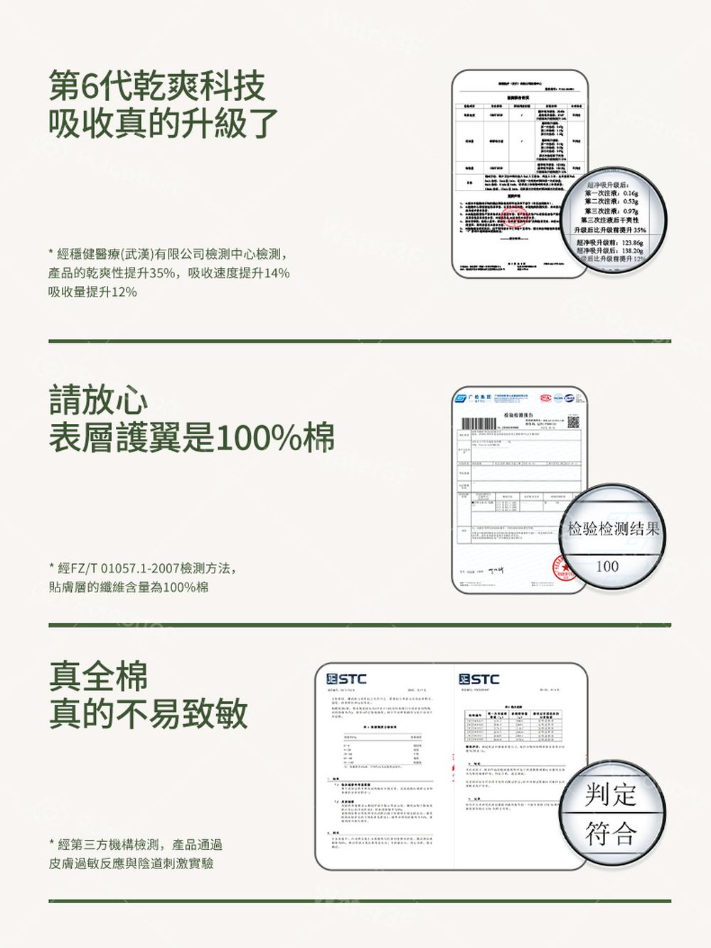 奈絲公主 100%純棉超淨吸日用衛生棉 (24.5公分X16入X 6包) (6包)