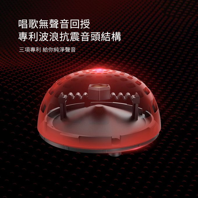 CALF 唱吧 - G2 小巨蛋麥克風 卡拉OK / KTV 麥克風-黑色標準版