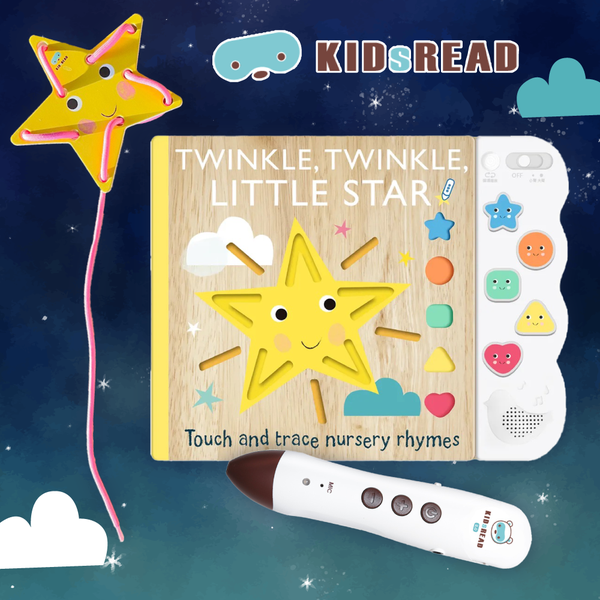 互動式啟蒙！【KIDsREAD】點讀音樂星星書＆科普點讀書