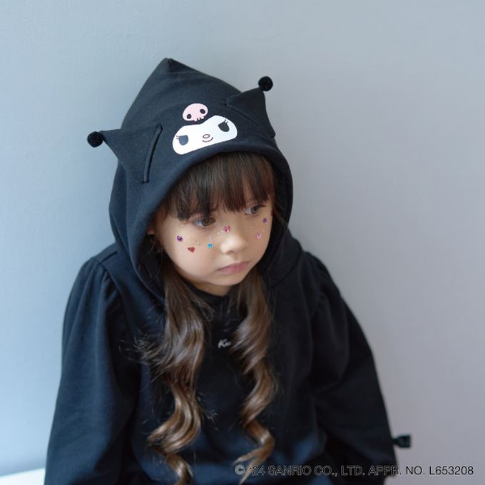 日本 Lycee mine - 聯名款 超萌造型連帽短裙套裝-布丁狗-黃