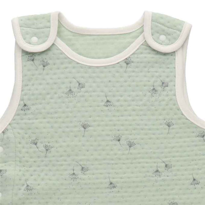 akachan honpo - 頂級合身防踢被-淺綠色 (50~60cm)