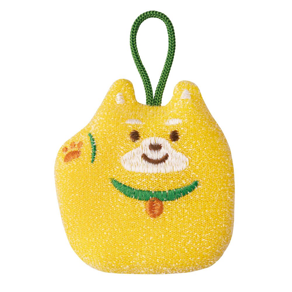 可愛造型菜瓜布/洗碗海綿-柴犬 (86*95*35㎜)