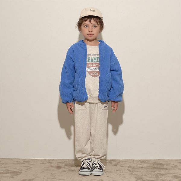 日本 b-ROOM - 彈力百搭口袋運動長褲-炭灰