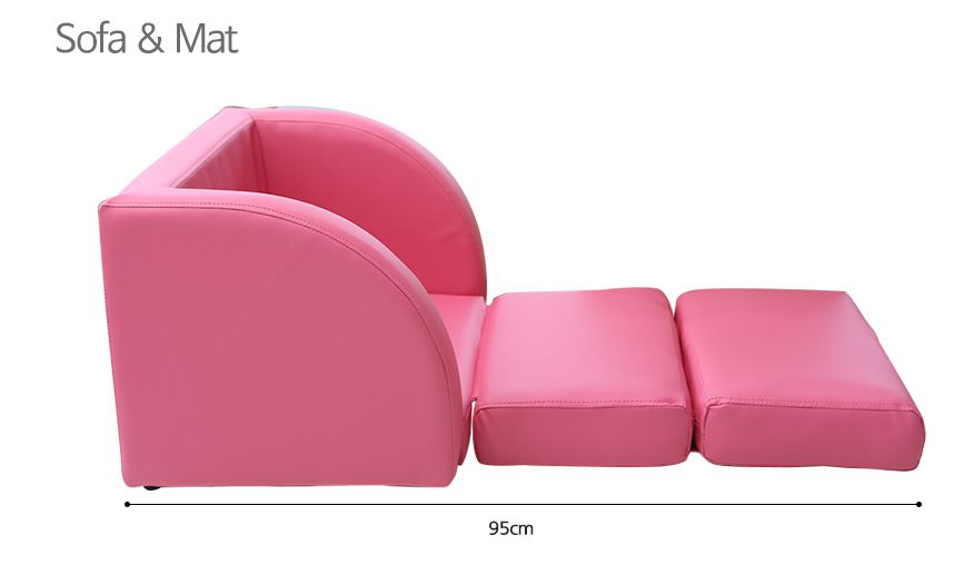 【韓國 IIZZ】益智積木沙發組/ 折疊沙發床♛ 孩子專屬的小王位