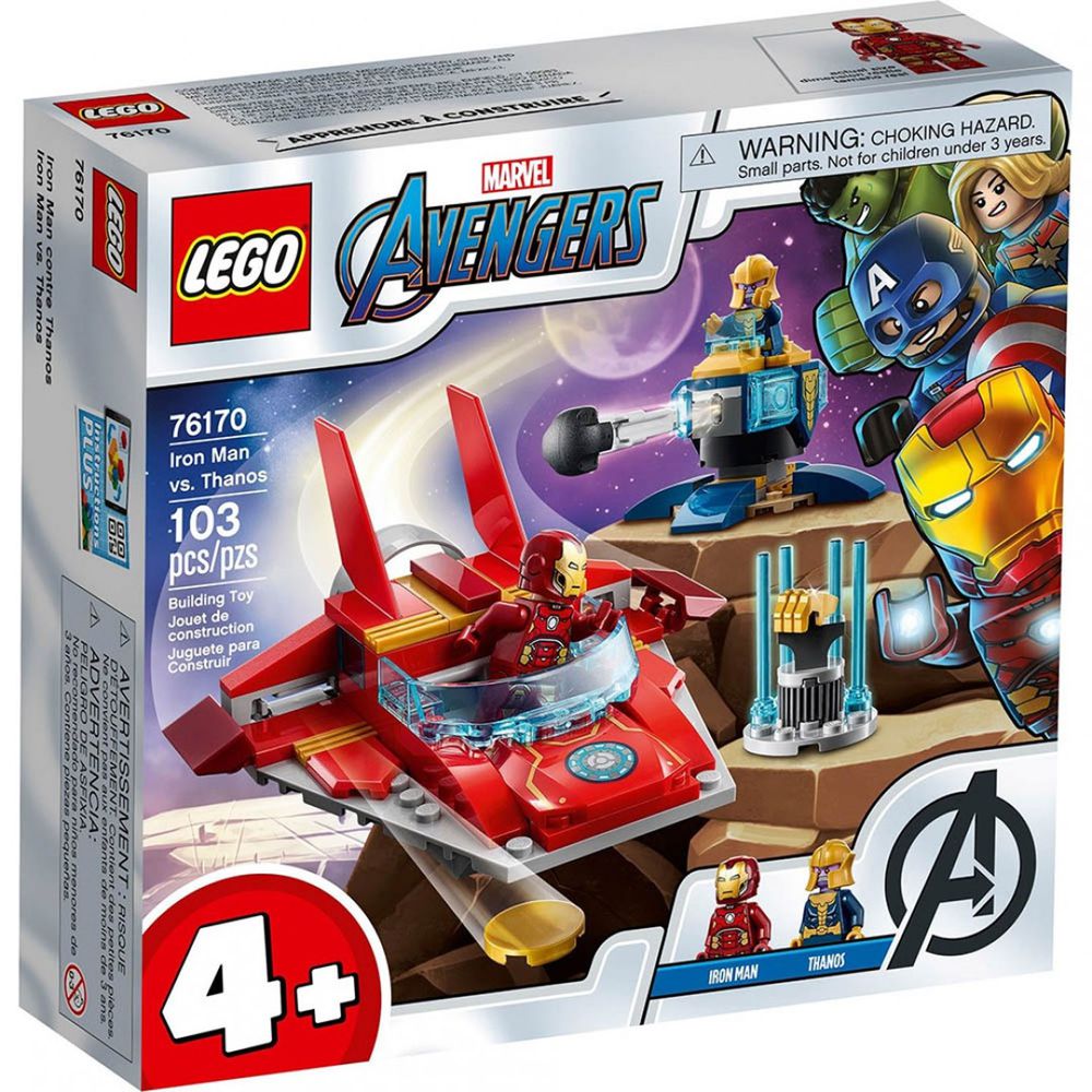 樂高 LEGO - 樂高積木 LEGO《 LT76170 》SUPER HEROES 超級英雄系列 - Iron Man vs. Thanos-103pcs