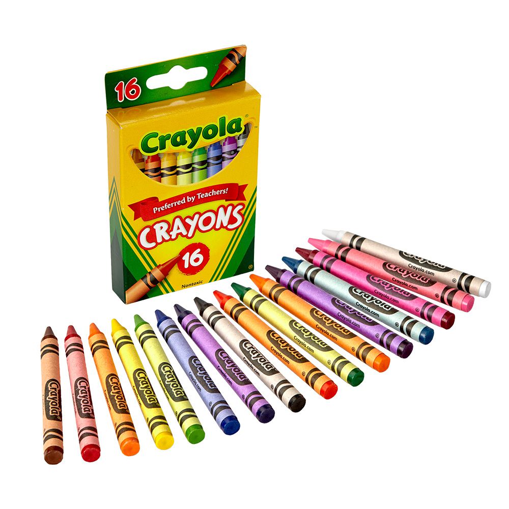 Crayola繪兒樂 - 彩色蠟筆16色