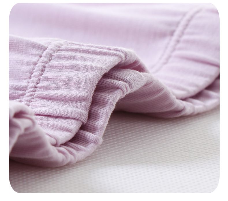 MAMDADKIDS - 莫代爾七分袖套裝/家居服-滿版舞兔-紫色