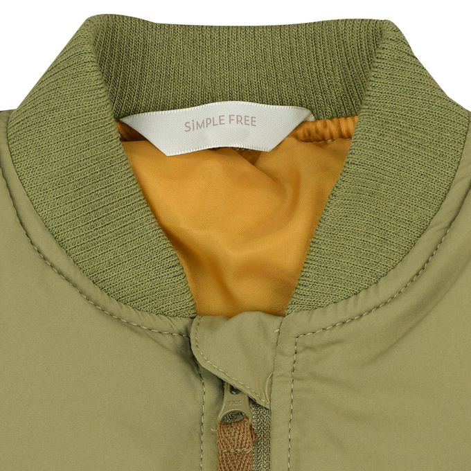 akachan honpo - 鋪棉外套-軍綠色