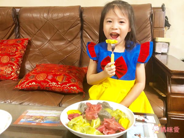 天然無添加、無人工色素【詹鬼媽咪糖果幼童手工水餃】