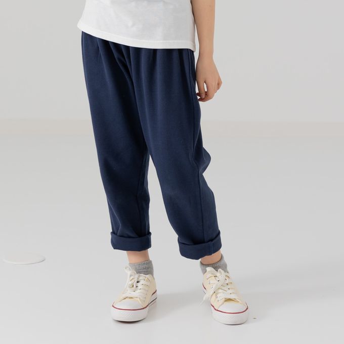 日本 Chil2 - 品牌熱銷 百搭彈力伸縮燈籠長褲-黑