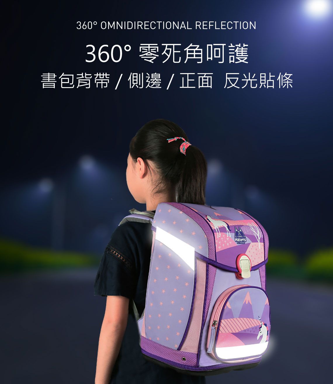 MATERNS 瑪汀斯 - slim 書包-兔子的後花園 (1-3年級適用)