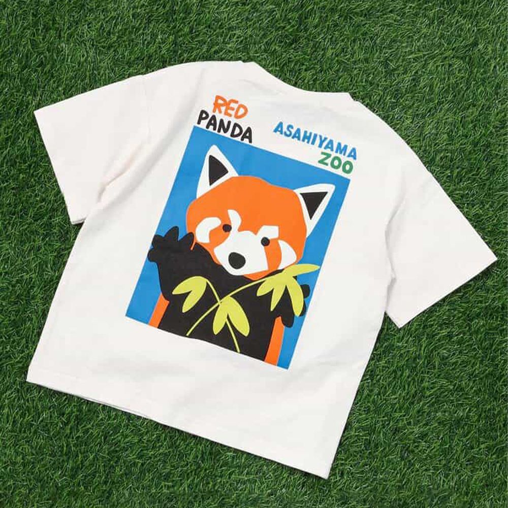 旭山動物園應援 純棉限量短袖上衣-白