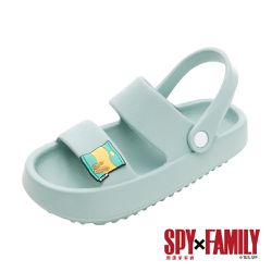 間諜家家酒 SPY×FAMILY 女款 厚底涼鞋 SFWS39945-輕量回彈好穿脫-霧綠-(成人段)