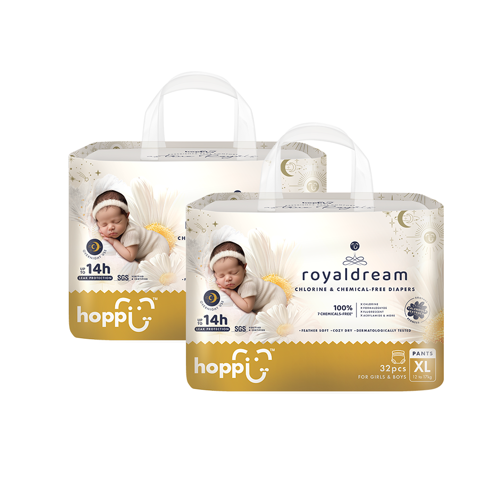 royaldream 皇家系列嬰兒尿布－褲型(XL)－32片－2袋
