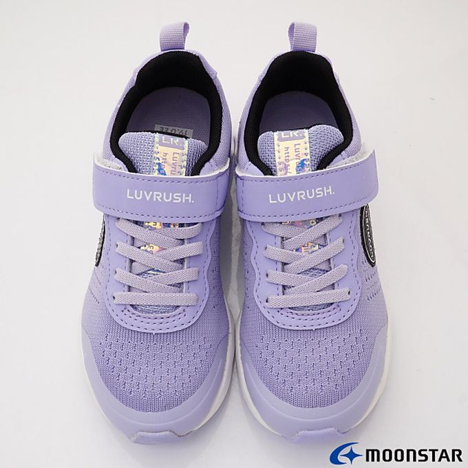 Moonstar日本月星 - 月星LV系列運動機能童鞋款-LV11261紫(中大童段)-機能運動鞋-紫