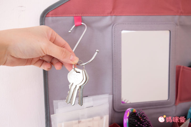 日本文具 KUTSUWA - [獲設計獎] 兒童出門準備打理收納袋-粉