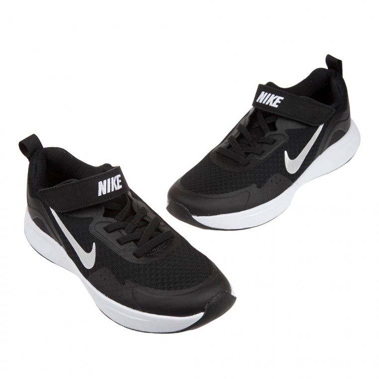 NIKE - WEARALLDAY黑色兒童運動慢跑鞋