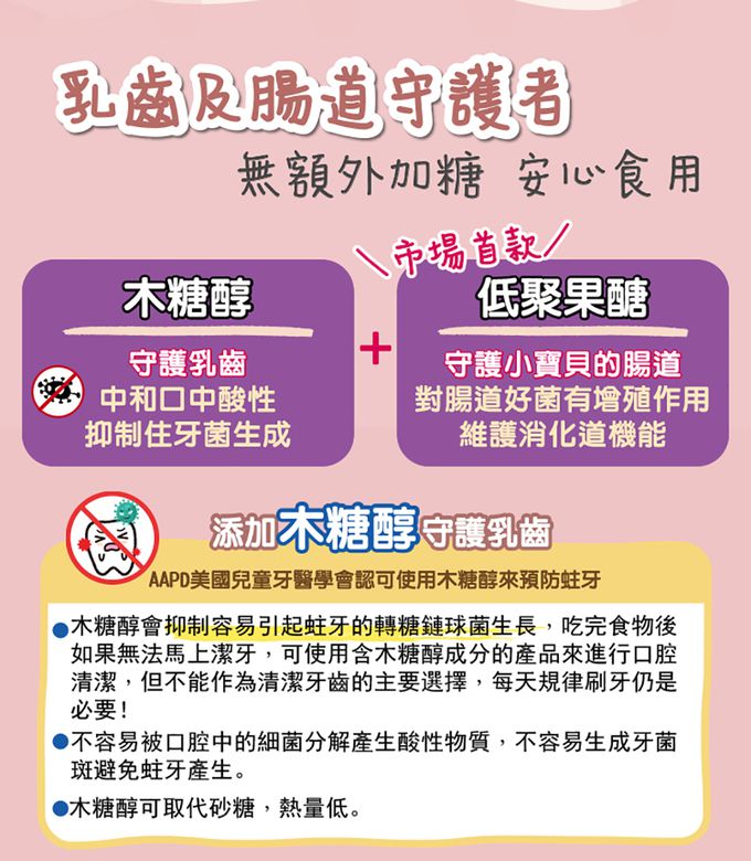 寧藥 - 木糖醇口嚼片(45粒)-葡萄