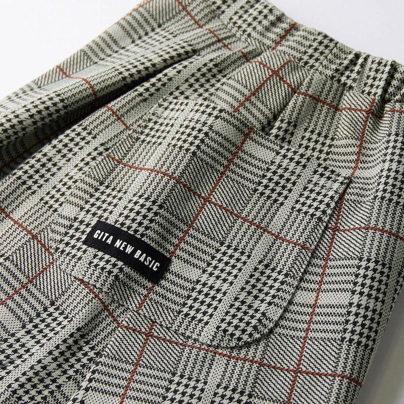 日本千趣會 - GITA 兩側大口袋時髦褲裙-炭黑