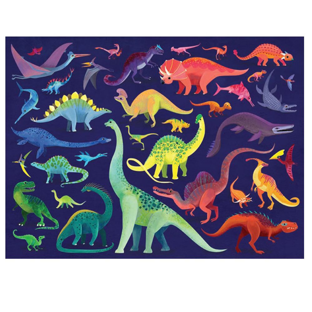 Crocodile Creek - 家庭主題拼圖-恐龍世界-500片-5歲以上