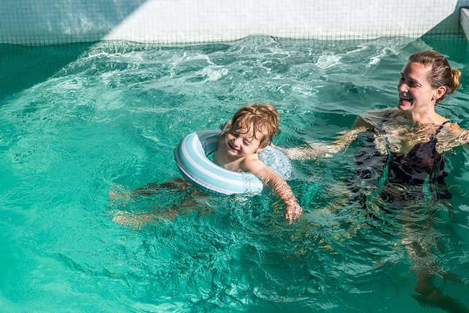 比利時 QUUT - 游泳圈-花園綠(40cm)