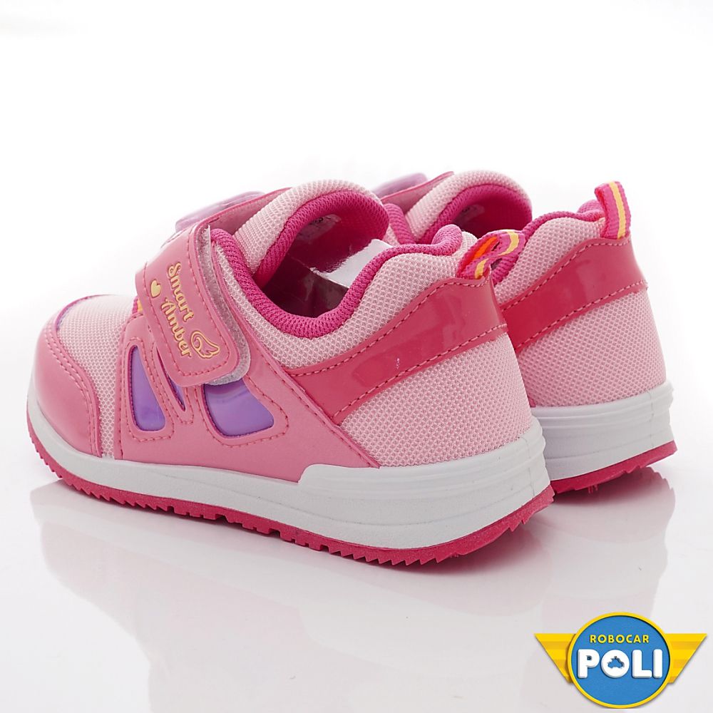 POLI 波力救援小英雄 - 台灣製POLI電燈運動鞋(中小童段)-運動鞋-粉