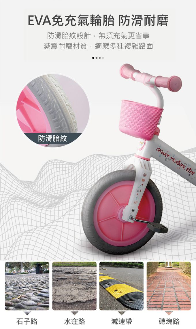 solex - 六合一智慧訓練車-藍色