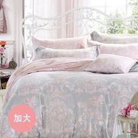 Pure One - 天絲系列．TENCEL寢具組-狄安娜 (加大四件式床包鋪棉被套組)