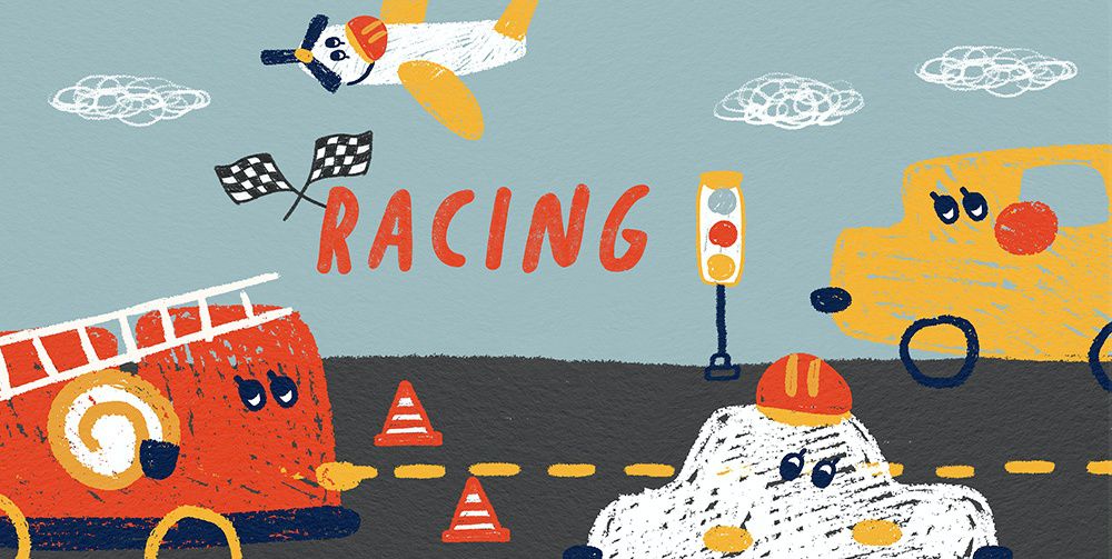 韓國 Maatila - (兒童款)可水洗M2全方位抗菌防蟎棉被-公路車車