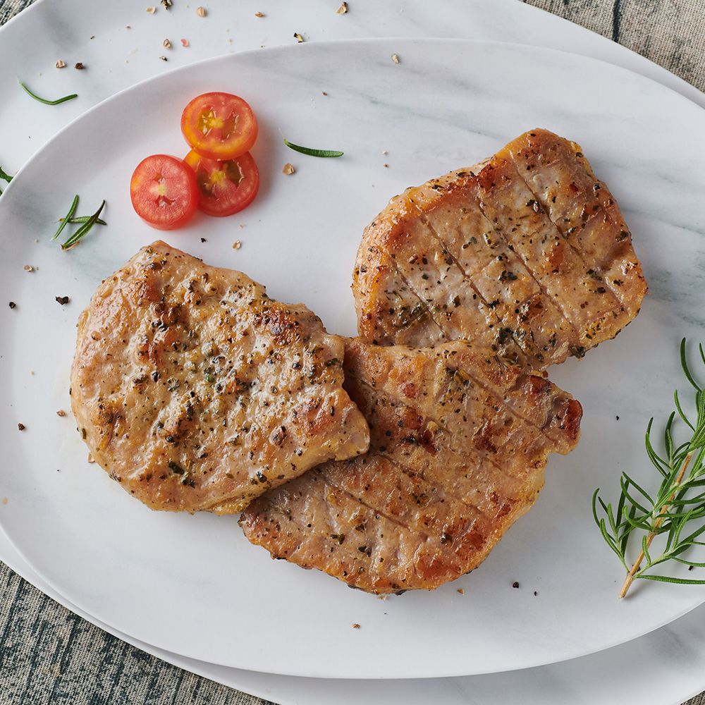 究好豬 - 必備美味快速調理品3入組（熟）-德式香腸200g/包、纖嫩豬排330g/包、香滷腱肉300g/包