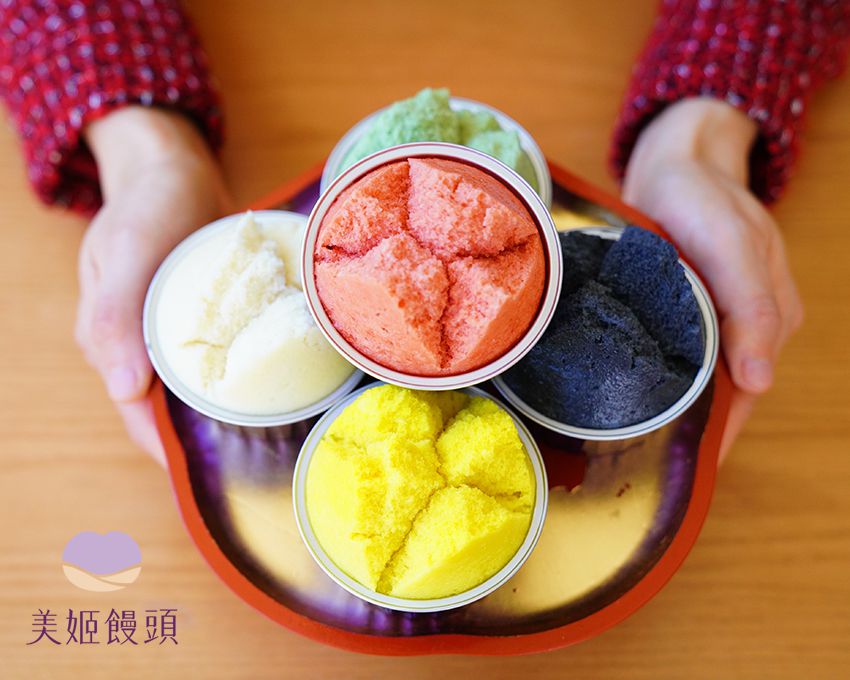 美姬饅頭 - 五行開運發糕-5入-120g/顆