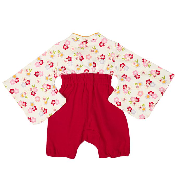 akachan honpo - 袴連身衣 (包屁衣)-紅色