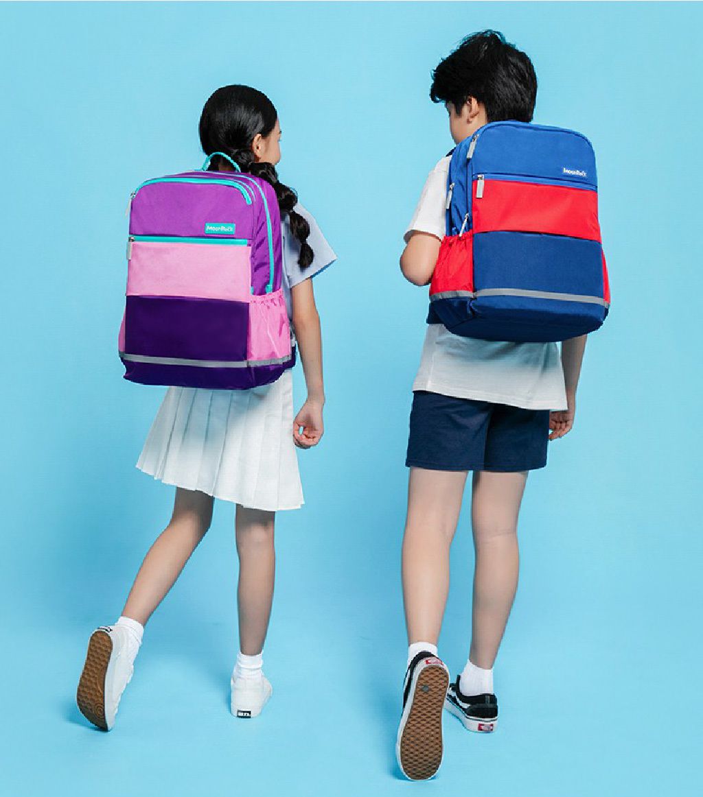 MoonRock - 護脊書包-SP300-紫色-建議身高135-170cm (43X27.5X16.5cm)