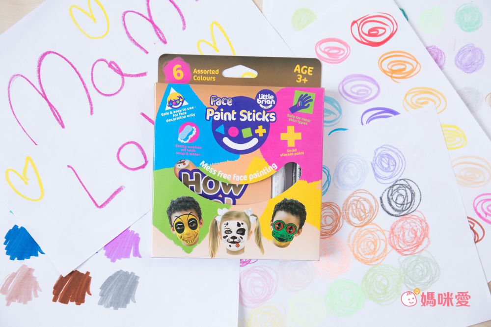 英國專業美術品牌【Little Brian】可水洗水彩棒