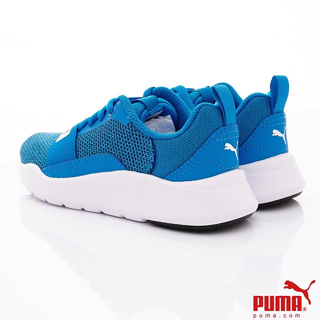 puma - 童鞋-輕量針織運動鞋款(中小童段)-藍