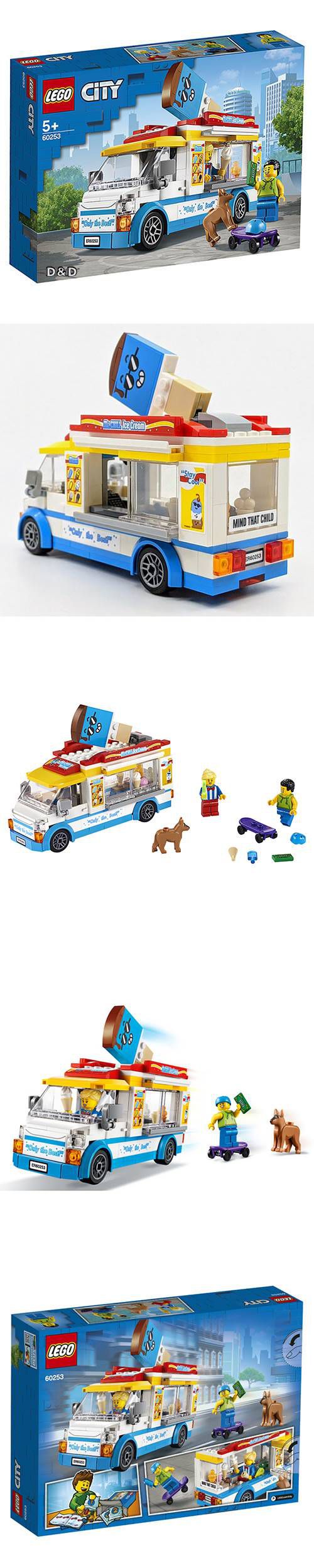 樂高 LEGO - 樂高 CITY 城市系列 - 冰淇淋車 60253-200pcs