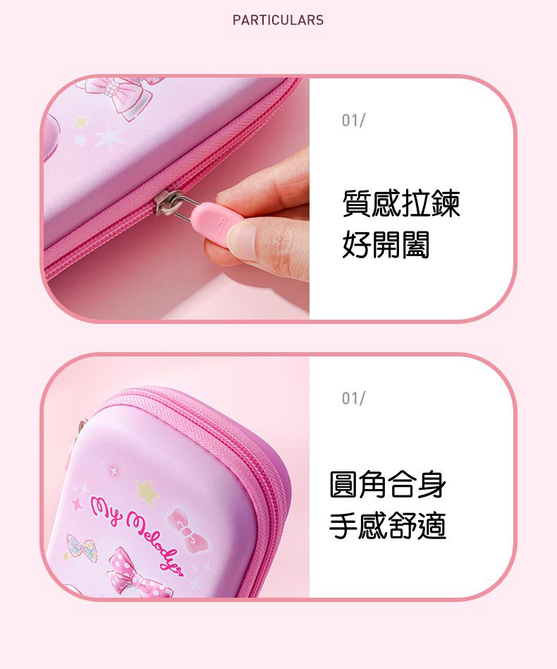 卡通3D立體浮雕大容量鉛筆盒-卡通人物大耳狗-藍色 (23.7x10.8x5.5cm)