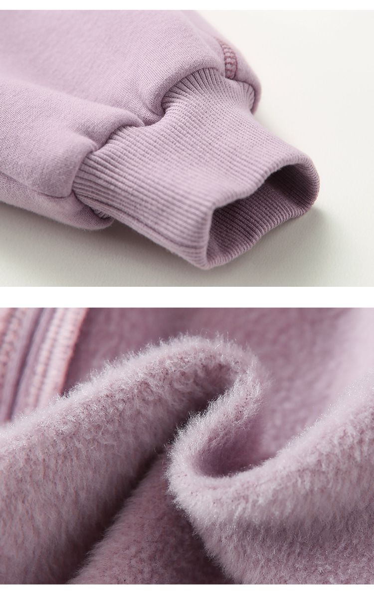 薄絨加厚束口休閒長褲-cool kids-粉色